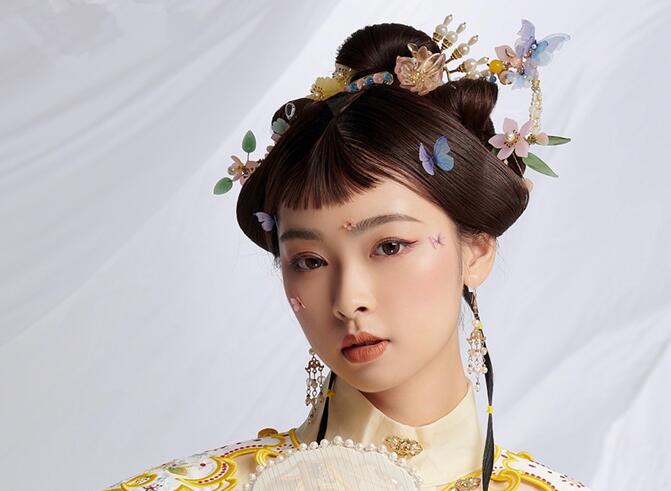 廣西彩妝造型學校作品：漢服造型