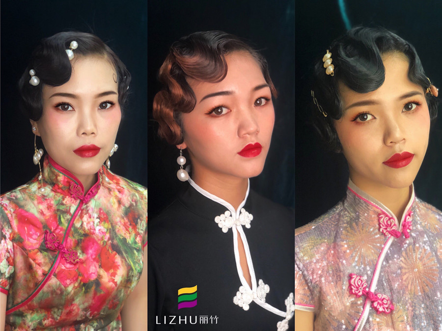 旗袍民國風(fēng)造型，告訴你南寧學(xué)彩妝哪家教得好