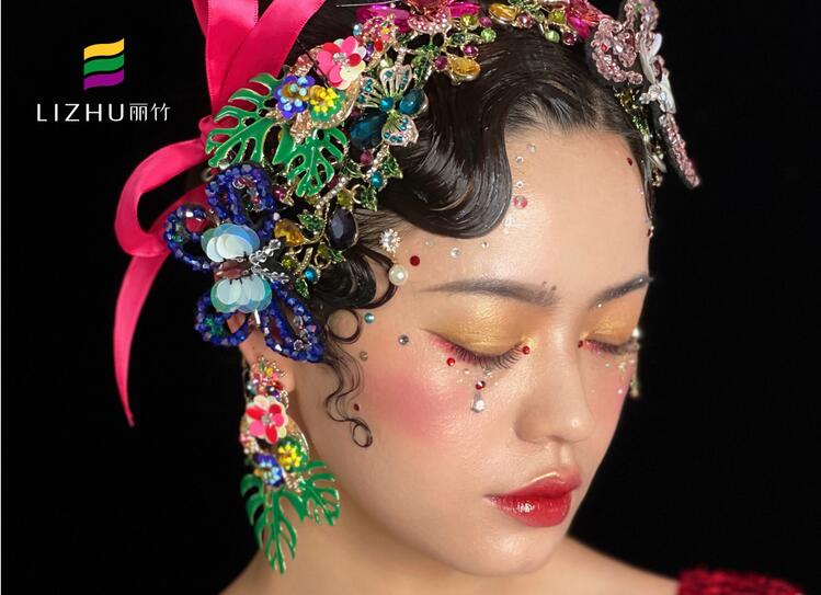 輕奢復(fù)古名媛造型，南寧化妝十大名校作品