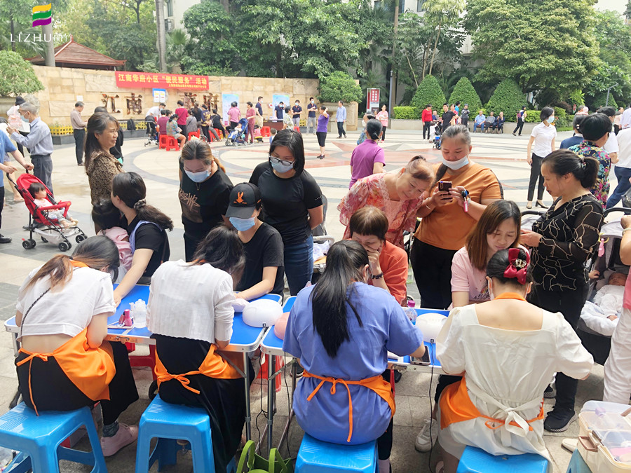 南寧美甲專業(yè)外出實踐，學(xué)員技術(shù)受肯定