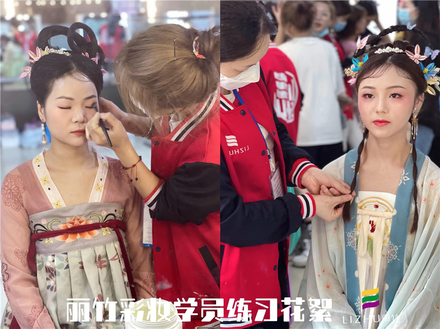 古代女子化妝步驟，廣西專業(yè)化妝培訓(xùn)學(xué)校幫你講解