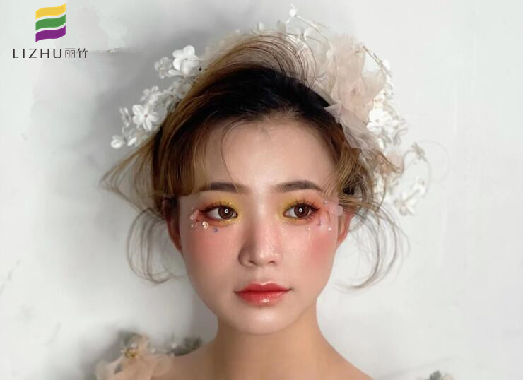 抽絲森系新娘，廣西新娘妝培訓(xùn)學(xué)校作品
