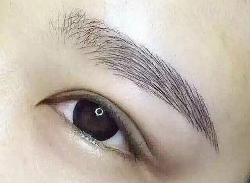 處理霧眉眉頭的原則，廣西紋繡培訓(xùn)紋眉課程