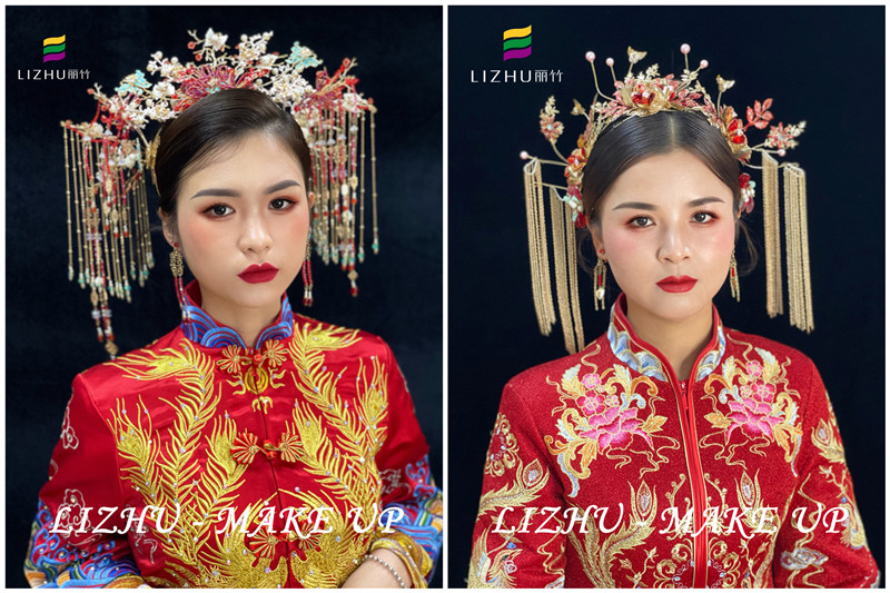 國風秀禾新娘造型 |  南寧學(xué)秀禾造型
