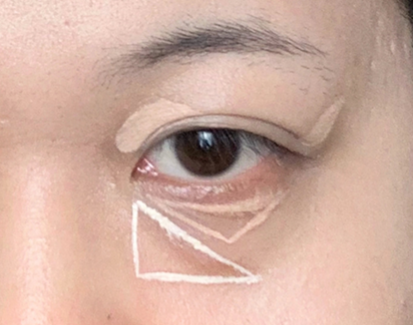 重度黑眼圈遮瑕方法，廣西化妝美妝培訓(xùn)教學(xué)