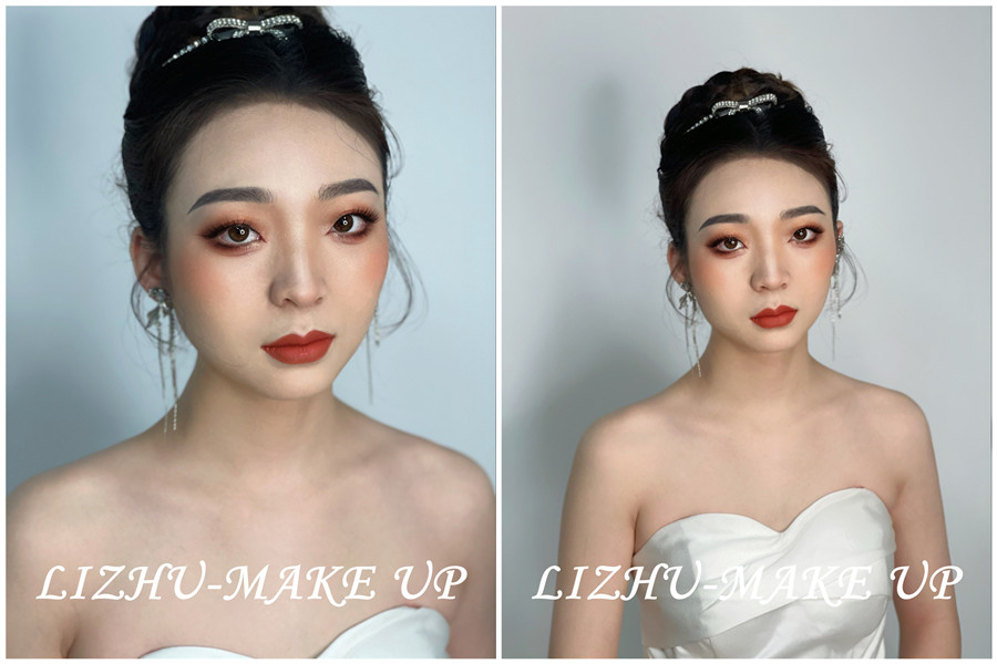 復(fù)古風(fēng)尚新娘造型，告訴你南寧彩妝職業(yè)技術(shù)哪家好