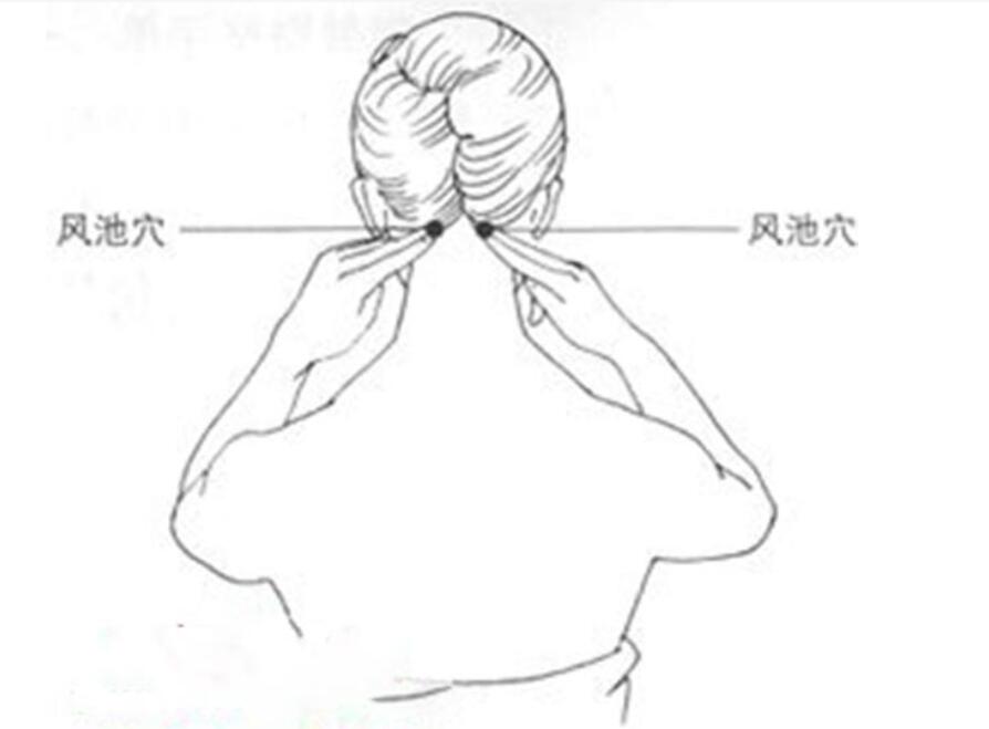 點(diǎn)按風(fēng)池有什么作用？南寧學(xué)美容經(jīng)絡(luò)