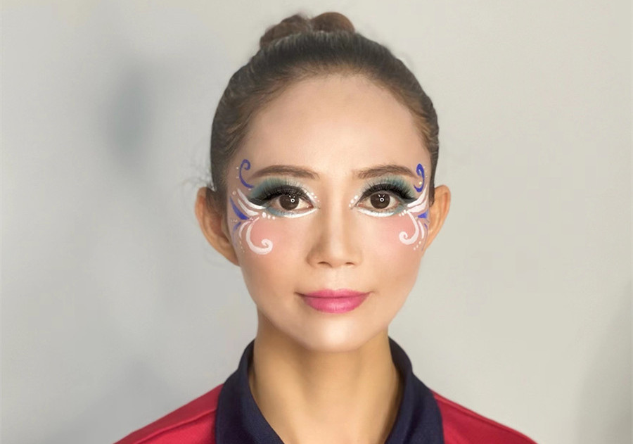 創(chuàng)意舞臺眼妝特點，廣西省彩妝造型學校分享