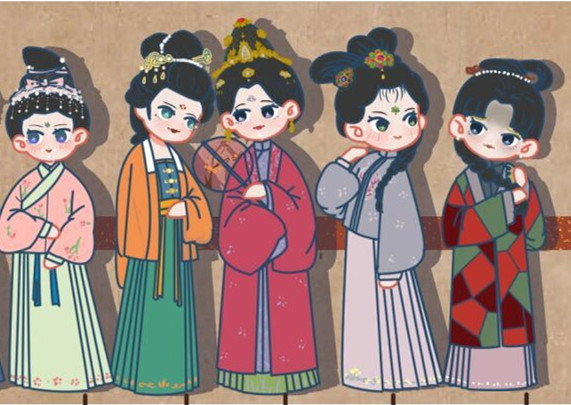 中國(guó)明代妝容服飾欣賞，南寧人物形象設(shè)計(jì)全科班解析