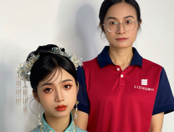秀禾新娘，南寧新娘彩妝學(xué)員作品