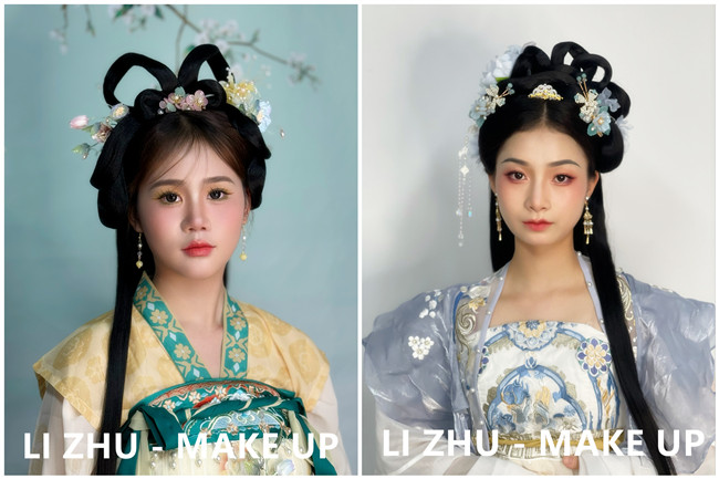 古風(fēng)造型，廣西彩妝造型進(jìn)修作品