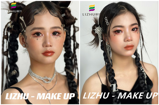 Y2K亞裔甜辣妝，南寧化妝寫真作品