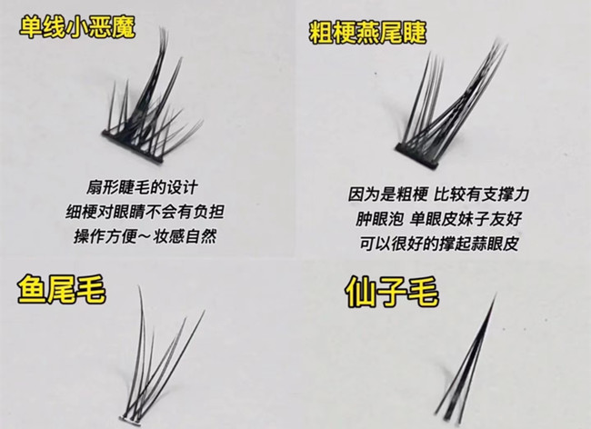 假睫毛科普知識(shí)，廣西化妝基礎(chǔ)
