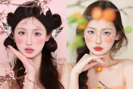鮮花寫著造型，南寧影樓彩妝培訓(xùn)學(xué)校分享大片