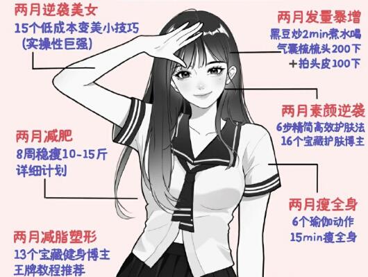 想逆襲成“素顏美女”？跟著廣西美容與形象設(shè)計學(xué)校學(xué)