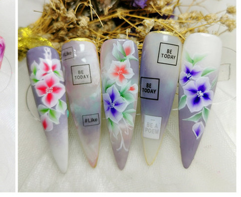 3D手繪美甲，南寧美甲學(xué)校排行榜推薦