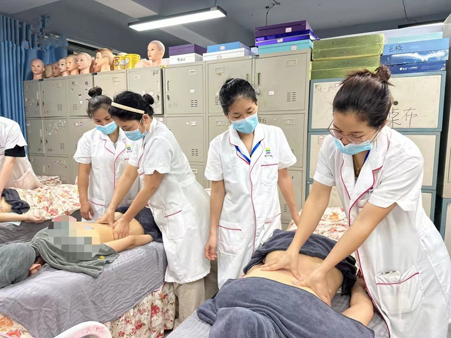 為什么要做腰部按摩？南寧美容美體管理課程解說