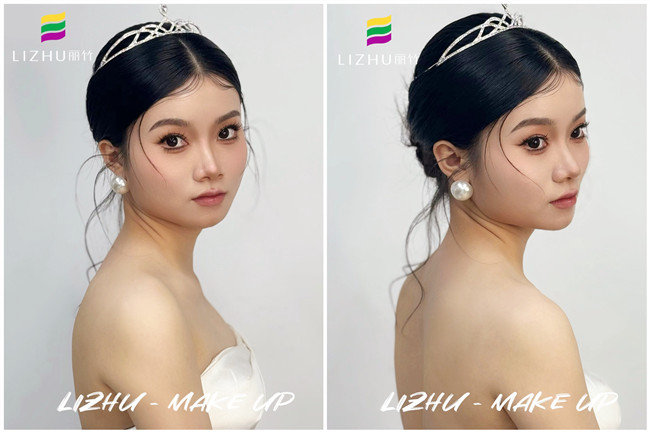 簡約優(yōu)雅新娘造型，從零開始學新娘妝