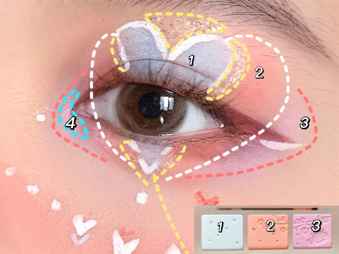 鉆石眼妝教程，彩妝培訓南寧課程講解