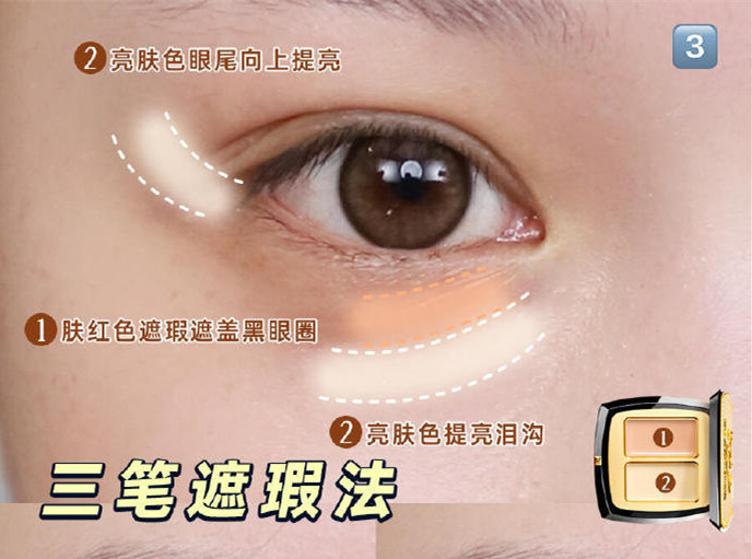?六種保姆級(jí)遮瑕畫法，廣西化妝造型師分享教程