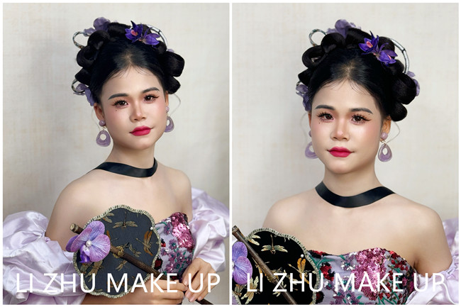 新中式東方造型，?南寧彩妝寫真機(jī)構(gòu)作品