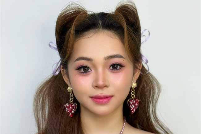 貓耳禮服造型，廣西化妝跟妝作品