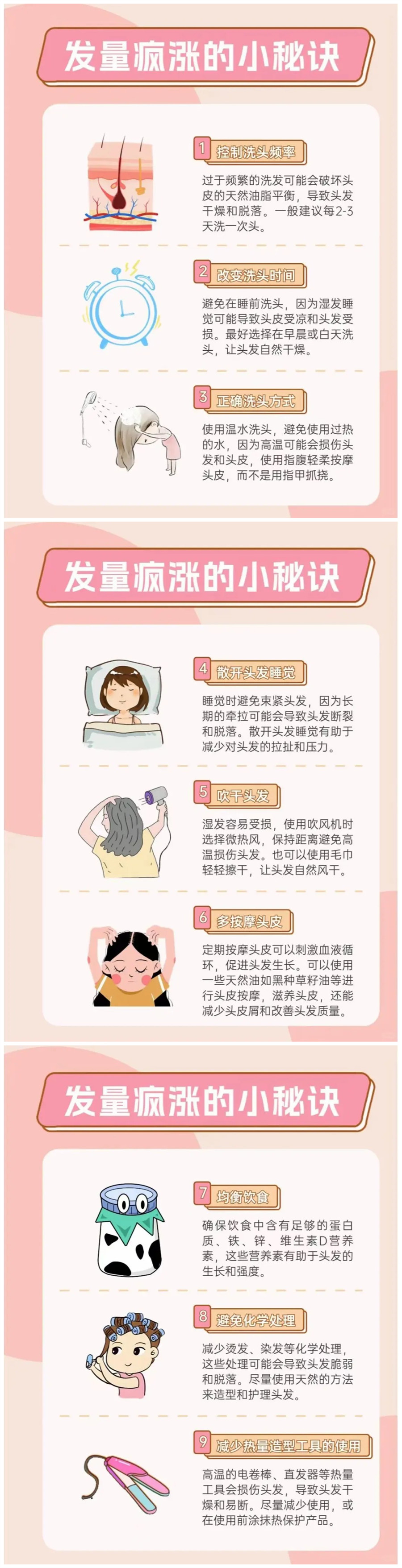 發(fā)量瘋漲的秘訣，廣西美發(fā)護(hù)發(fā)學(xué)校分享課件