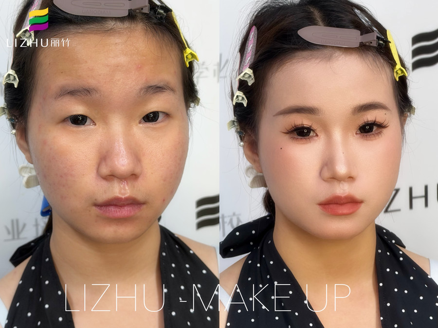單眼皮調(diào)整技巧，廣西彩妝專業(yè)學(xué)校分享技巧